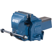Heavy-Duty Bench Vise, 4" Jaw Width, 2-7/10" Throat Depth Pathway Supply LP