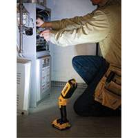 Max Cordless Hand-Held Area Light, LED, 500 Lumens, 3 Hrs. Run Time, Rechargeable Batteries, Not Included Pathway Supply LP