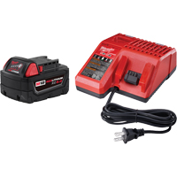 M18 Redlithium XC 5.0 System Starter Kit, 18 V, Lithium-Ion Pathway Supply LP