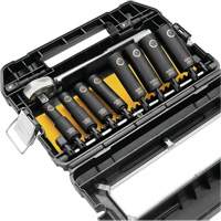 Ready Socket Set, 10 Pcs, Impact, 1/2" Drive Size Pathway Supply LP