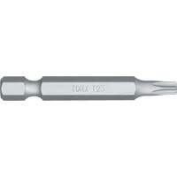 Embout de tournevis, Torx, Embout T-25, Prise 1/4", Longueur 4-4/5" Pathway Supply LP