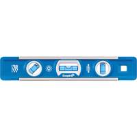 True Blue&reg; Torpedo Level, 9" L, Aluminum, 3 Vials, Magnetic Pathway Supply LP