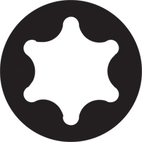 Embout de rechange pour tournevis multi embouts Sixpac Plus, Torx, 6, Prise 1/4" Pathway Supply LP