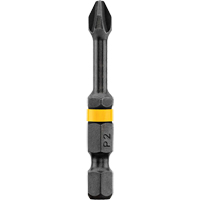 Embout Impact Ready no 2 Phillips 2' de Dewalt, Phillips, Embout #2, Prise 1/4", Longueur 2" Pathway Supply LP