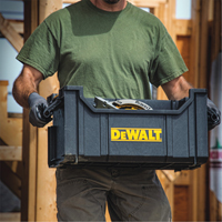ToughSystem&reg; Tote, 21-29/32" x 12-13/32" x 10-29/32", Black Pathway Supply LP