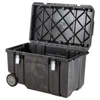 TOUGH CHEST Mobile Storage, 38-29/32" x 23-3/32" x 24-5/16", Black Pathway Supply LP