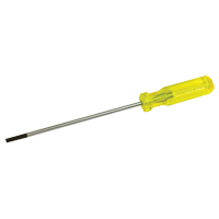 Electrician's Slotted Screwdriver, 3/16" Tip, Round, 9-1/2" L, Plastic Handle Pathway Supply LP