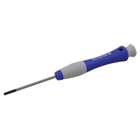 Slotted Screwdriver, 5/32" Tip, Round, 6-1/2" L, Plastic Handle Pathway Supply LP