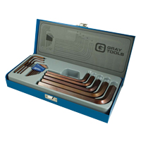 Hex Key Set, 15 Pcs., Metric Pathway Supply LP