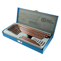 Long Arm Ball Hex Key Set, 13 Pcs., Metric Pathway Supply LP