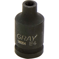 Douille, Chocs, E4, Prise 1/2"/1/4" Pathway Supply LP