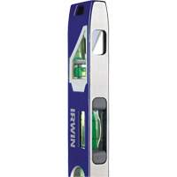 250 Series Heavy-Duty Torpedo Level, 9" L, Aluminum, 4 Vials, Magnetic Pathway Supply LP