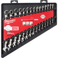 Wrench Set, Combination, 15 Pieces, Metric Pathway Supply LP