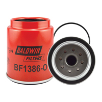 BF1386-O Filtre &agrave; carburant s&eacute;parateur d'eau &agrave; visser avec orifice ouvert pour cuve du carburateur Pathway Supply LP