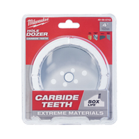 Scie &agrave; bouteur au carbure, 4", Profondeur de la coupe 1-31/50", Carbure Pathway Supply LP