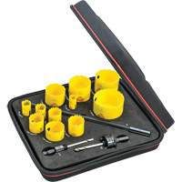 Industrial Hole Saw Kit, 14 Pieces Pathway Supply LP