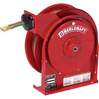 Spring Retractable Welding Hose Reel, Welding Gases, 1/4" x 25', Dual Hose, 200 psi Pathway Supply LP