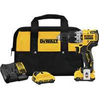 Xtreme Brushless Hammer Drill Kit, 12 V, 3/8", 250 UWO, 0-1500 RPM Pathway Supply LP