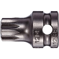 Embout &agrave; ins&eacute;rer, Triple carr&eacute;, 5 x 1" lo, Prise 3/8" Pathway Supply LP