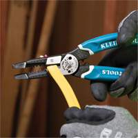Klein-Kurve&reg; Heavy-Duty Wire Stripper, Cutter & Crimper Multi-Tool, 8-1/4" L, 8 - 20 AWG Pathway Supply LP