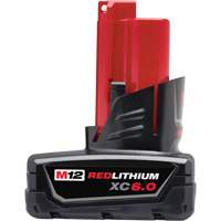 M12 Redlithium XC6.0 Battery, Lithium-Ion, 12 V, 6 Ah Pathway Supply LP