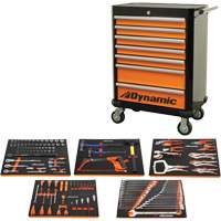 Ensemble d'outils pour m&eacute;canicien automobile avec armoire roulante, 125 morcea Pathway Supply LP