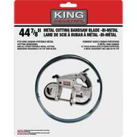 Lame de scie &agrave; ruban, Bim&eacute;tal, 44-7/8" lo x 1/2" la x &eacute;paisseur 0,02", 10-14 dents par pouce Pathway Supply LP