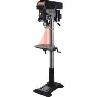Perceuse &agrave; colonne &agrave; vitesse variable, 15", Mandrin 5/8", 3300 tr/min Pathway Supply LP