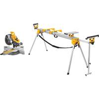 Double Bevel Sliding Compound Mitre Saw with Stand Pathway Supply LP