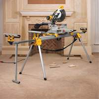 Double Bevel Sliding Compound Mitre Saw with Stand Pathway Supply LP