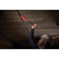 Cl&eacute; &agrave; tuyau adaptable Cheater, Cap des m&acirc;choires 2-1/2", Longueur 18"/24"/10", Fini Rev&ecirc;tement en poudre, Prise Ergonomique Pathway Supply LP