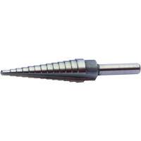 Drillco&reg; Multi-Step Drill Bit, 1/8" - 1/2" , High Speed Steel Pathway Supply LP