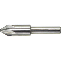 Drillco&reg; Chatterless Countersink, 3/16", High Speed Steel, 60° Angle, 6 Flutes Pathway Supply LP