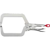Torque Lock Locking Pliers with Deep Jaws, 9" Length, C-Clamp Pathway Supply LP