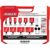 Ensemble de scie-cloche bim&eacute;tallique pour &eacute;lectricien, 16 morceaux Pathway Supply LP