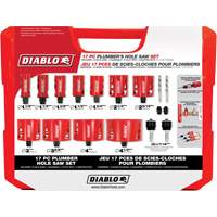 Ensemble de scie-cloche bim&eacute;tallique de plombier, 17 morceaux Pathway Supply LP