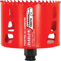 Wood & Metal Hole Saw, 3-5/8", 2-3/8" Depth of Cut, Carbide Pathway Supply LP