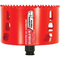 Wood & Metal Hole Saw, 4-1/4", 2-3/8" Depth of Cut, Carbide Pathway Supply LP