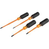 Slim-Tip Insulated Screwdriver Set, 1000 V, 4 Pcs Pathway Supply LP