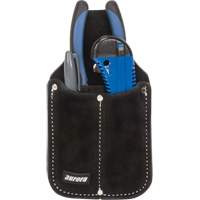 Utility Pouch, Knife Holder, Leather, 3 Pockets Pathway Supply LP