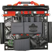 Sac &agrave; outils de camion nacelle avec points dancrage &agrave; outil, Nylon, 8 pochettes, Gris Pathway Supply LP