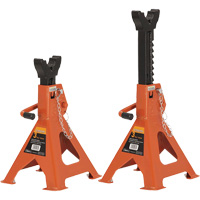 853B Jack Stands, Locking Handle/Ratchet, 3 Ton(s) Capacity, 11" - 16" H Pathway Supply LP