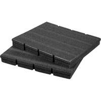 D&eacute;coupes en mousse personnalisables pour les tiroirs des boîtes &agrave; outils PackOut Pathway Supply LP