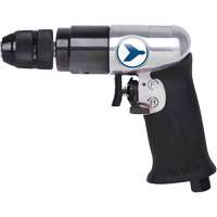 AD38VSR Perceuse pneumatique &agrave; vitesse variable, 6 pi³/min, 1/4" NPT, 3/8" mandrin, Sans cl&eacute; Pathway Supply LP