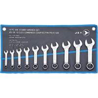 SCWS-10S Stubby Wrench Sets, Combination, 10 Pieces, Imperial Pathway Supply LP