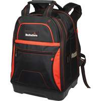 Molded Base Bottom Tool Backpack, Black/Red, Ballistic/Polyester Pathway Supply LP