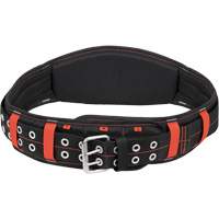 5" Padded Belt, Black/Red Pathway Supply LP