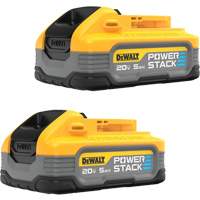 2 batteries POWERSTACK, Lithium-ion, 20 V, 5 Ah Pathway Supply LP
