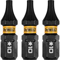 Forets pour tournevis &agrave; chocs FLEXTORQ 3 mcx, Torx, T-10, Prise 1/4" Pathway Supply LP
