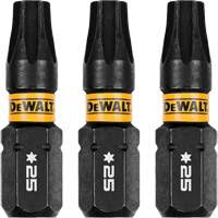 Forets pour tournevis &agrave; chocs FLEXTORQ 3 mcx, Torx, T-25, Prise 1/4" Pathway Supply LP